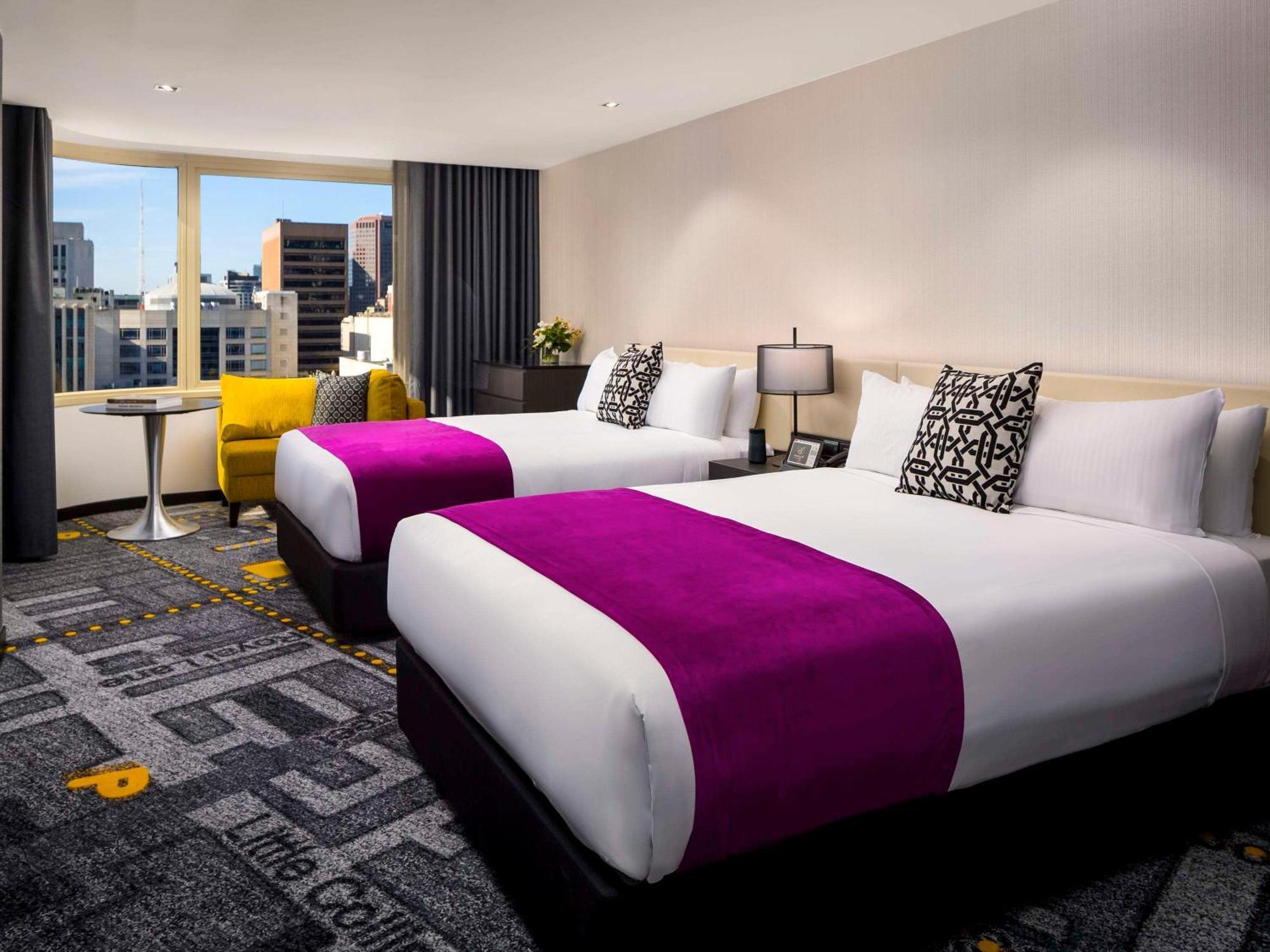 Pullman Melbourne City Centre מראה חיצוני תמונה A room at the hotel