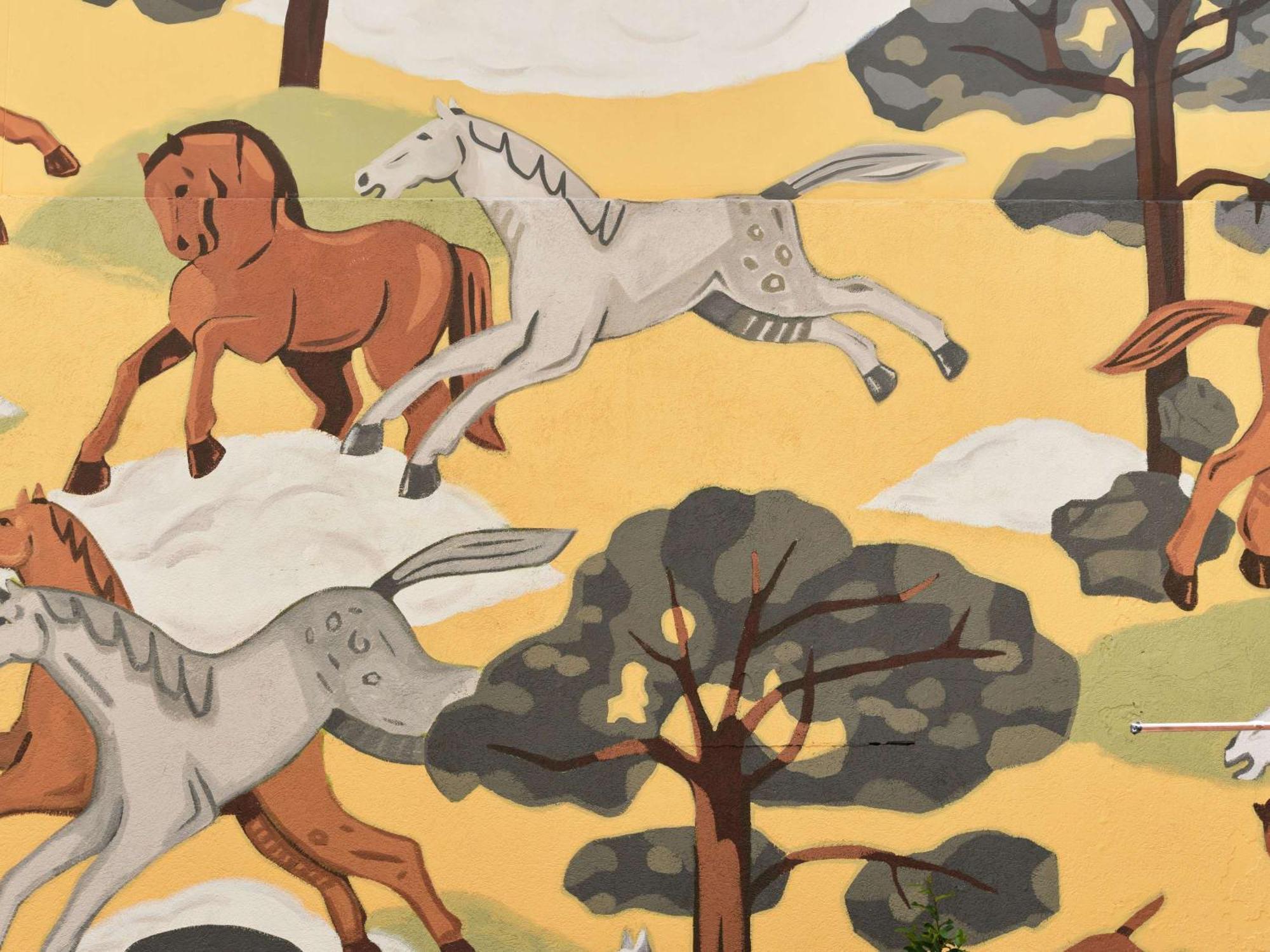 Pullman Melbourne City Centre מראה חיצוני תמונה Detail of the mural